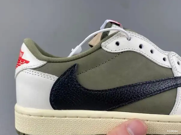 Cheap OG TRAVIS JORDAN X OLIVE AIR DM7866-200 MEDIUM LOW SCOTT 1 0328